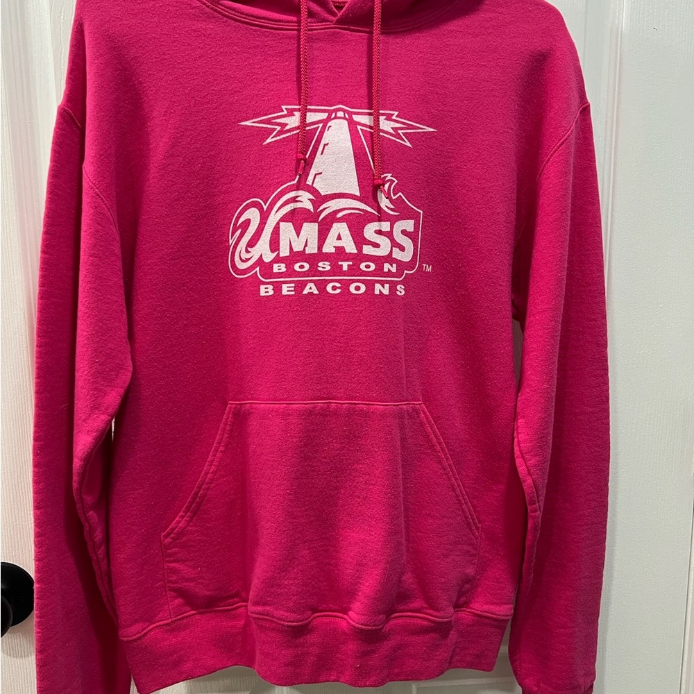 UMass Boston Beacons Pink Hoodie